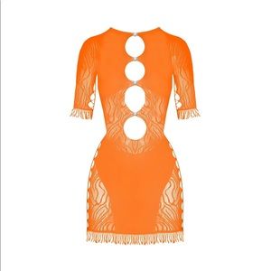 Tangerine miranda Poster Girl Dress